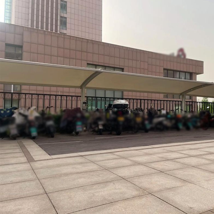 珠海膜结构电动车棚